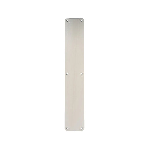 500 X 75Mm - Finger Plate - Plain - Satin Stainless Steel