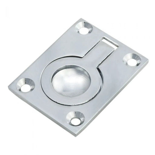 Flush Pull Ring - Polished Chrome 38MMx50MM