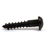 1" x 10 Pozi Round Head Woodscrew - Black Japanned - (200)