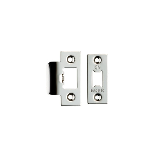 Forend Strike & Fixings - Tls - Radius - Bright Stainless Steel