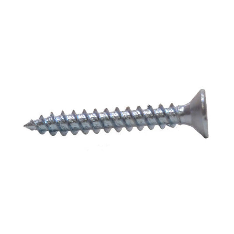 1" x 6 ZP Cross Recessed Hardened Twin Thread Woodscrews with Countersunk Head  (200)