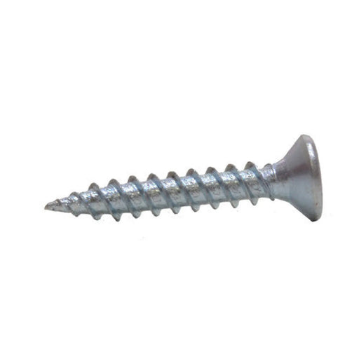 1" x 8 ZP  Cross Recessed Countersunk Hardened Twin Thread Screws Zinc Plated  (200)