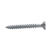 1 1/2" x 8 ZP Cross Recessed Hardened Twin Thread Woodscrews with Countersunk Head  (200)