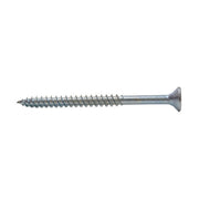 3" x 12 ZP Cross Recessed Hardened Twin Thread Woodscrews with Countersunk Head  (100)