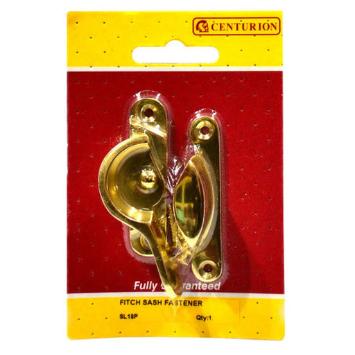 Solid Brass Fitch Fastener, Polished Brass, 65mm - Pack of 5