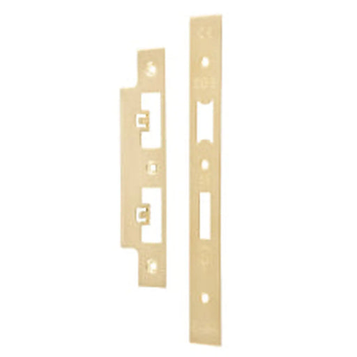 Forend Strike & Fixings - Dls7260Ep/Dls7860Wc - Square - Satin Brass