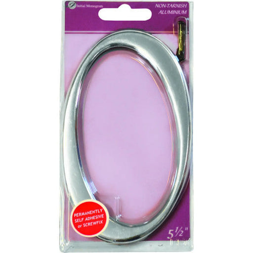 5 1/2" Silver Effect Numeral 0 - Min Order 2
