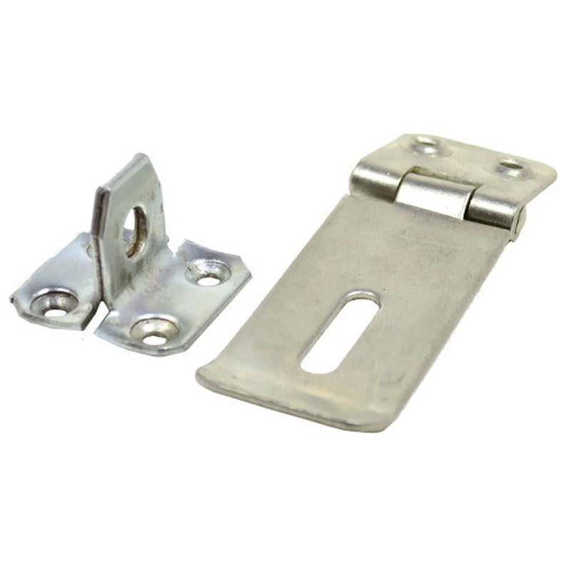 75mm (3") BZP Safety Hasp & Staple - Pack of 10