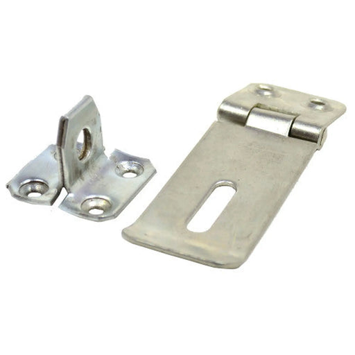75mm (3") BZP Safety Hasp & Staple - Pack of 10