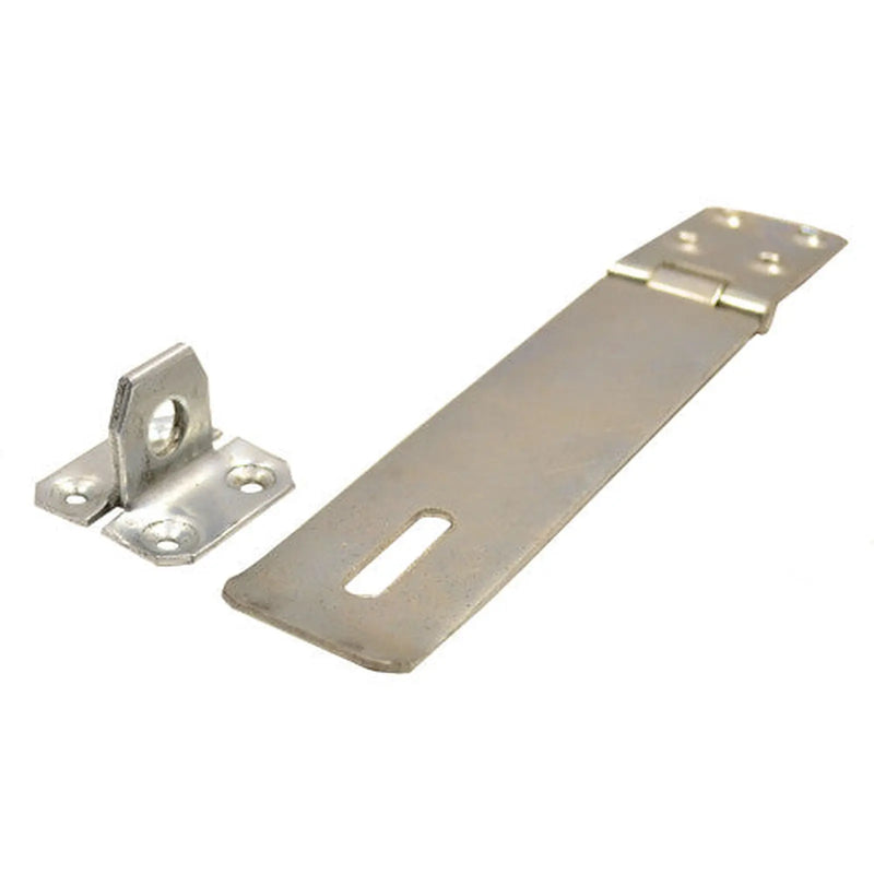 Safety Hasp and Staples, Zinc Plated, 150mm - Pack of 10