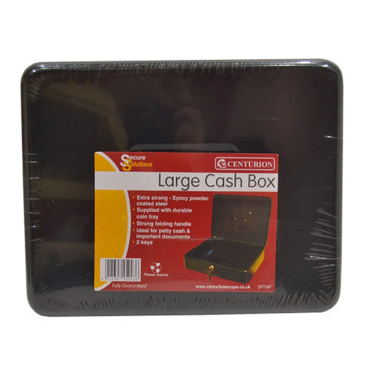 Cash Box With Key Lock - 12"