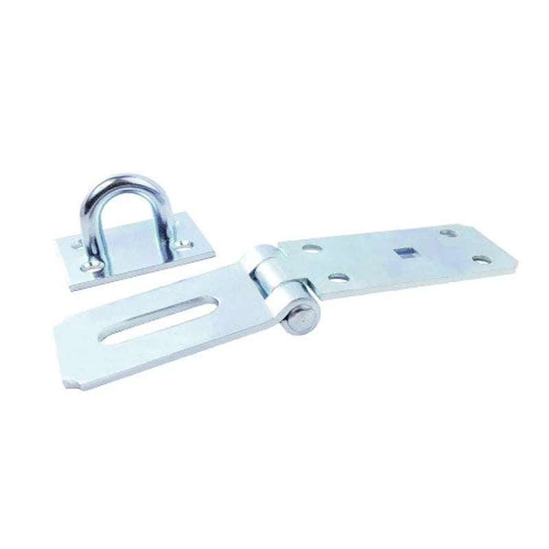 Heavy Duty Hasp and Staple, Galvanised, 180mm - Pack of 3