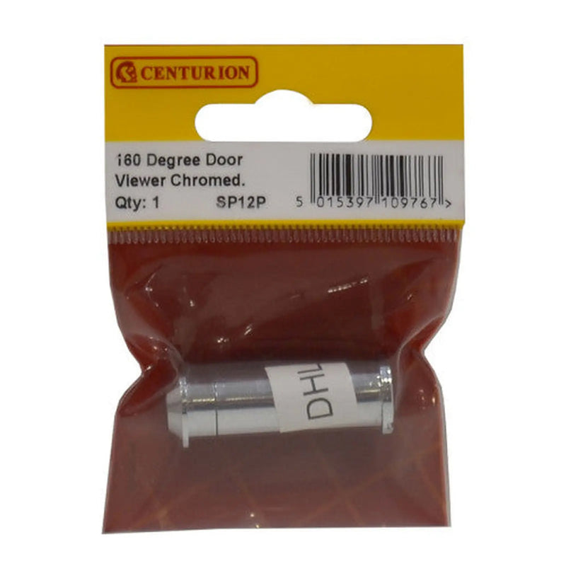 Door Viewers, Chromed, 160 Degrees - Pack of 5