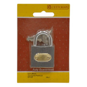 Iron 'Tri-Circle' Padlocks, 38mm - Pack of 5