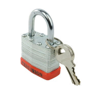 Laminated Padlock, 40mm - Pack of 12