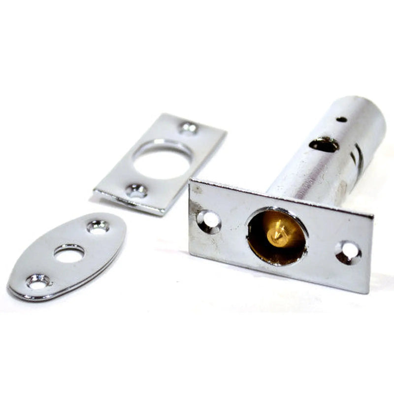 60mm Chromed Security Door Rack Bolt - Pack of 10