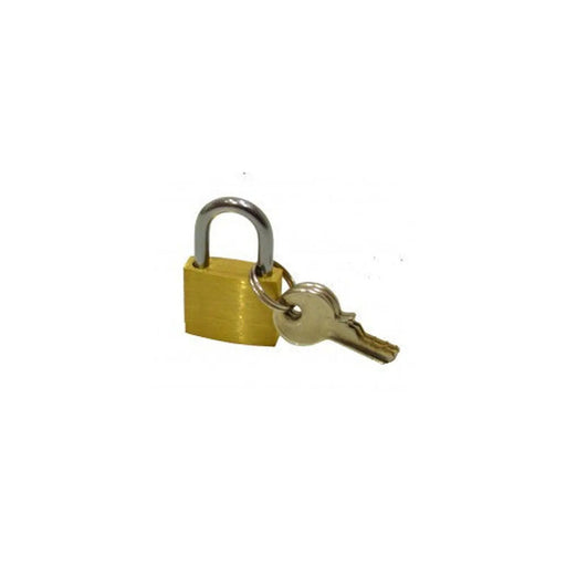 Brass Padlocks, 20mm - Pack of 10
