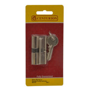 Euro Profile Cylinders, Nickel Plated, 60mm - Pack of 3