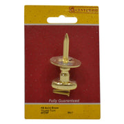 Security Bolt Thumb turn, Brass, 30mm - Pack of 5