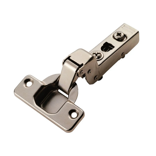 100 Deg Inset Clip-On Soft Close Hinge (C80C676F) - Bright Nickel Plate 35 cup
