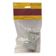 Heavy Swivel Locking Bars, Galvanised, 200mm - Pack of 3
