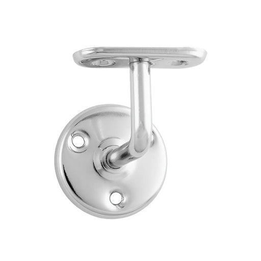 64Mm Steel Handrail Bracket - Retail Pack - Polished Chrome