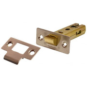 Heavy Duty Tubular Latches, Satin Nickel Plated, 100mm - Pack of 10