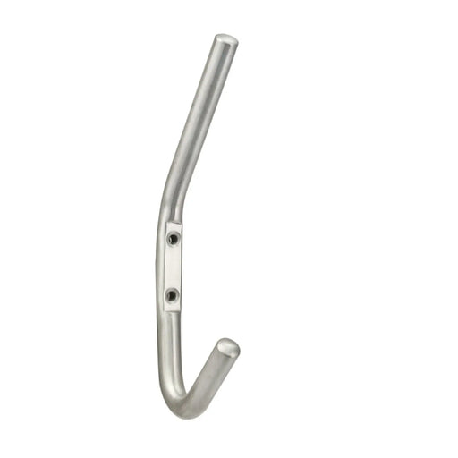 Hat & Coat Hook - 145 X 10Mm - Face Fix - Satin Stainless Steel