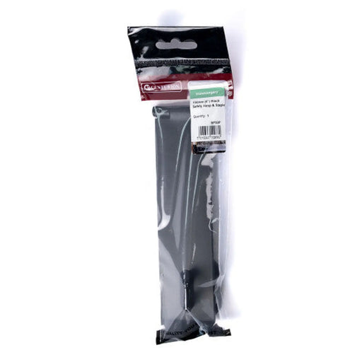 Safety Hasp and Staples, Epoxy Black, 150mm - Pack of 5