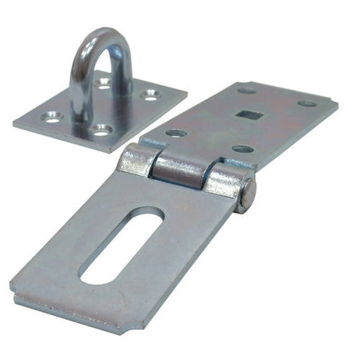 250mm (10") Galv Heavy Safety Hasp & Staple - Pack of 3