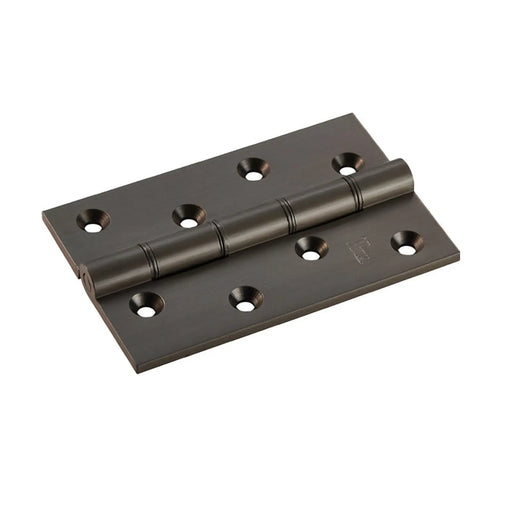 100 X 67 X 4Mm Double Phosphor Bronze Washered Butt Hinge C/W Screws (Pair) - Matt Bronze 102 x 67 x 4mm