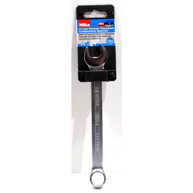 Hilka CV Comb Spanner, 15mm - Pack of 5