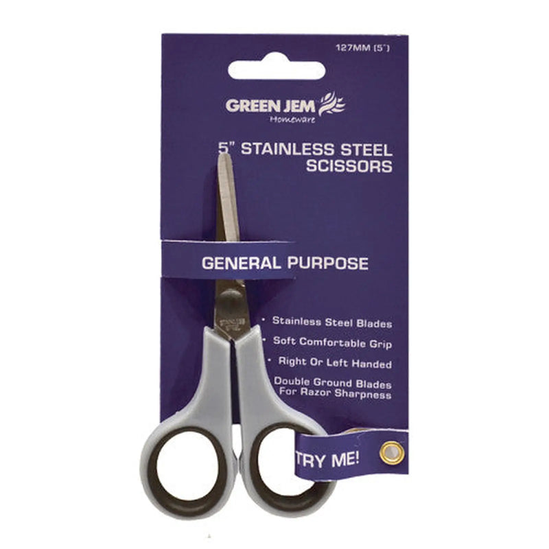 Scissors - Stainless Steel - 5" - Pack of 6