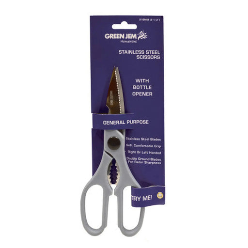 Scissors - Multi Purpose - Stainless Steel - 8 1/2" - Pack of 6