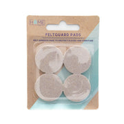 38mm Diameter Self Adhesive Feltguard Pads (Pack of 4) - Pack of 12