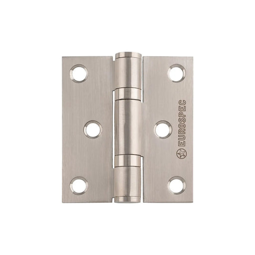 76 X 67 X 2.5Mm Ball Bearing Hinge Grade 11 C/W Screws (Pair) - Satin Stainless Steel