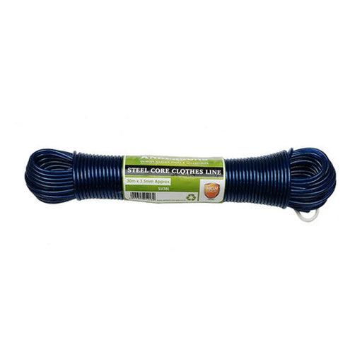 Clothes Line - Steel Core - 30m - Pack of 5