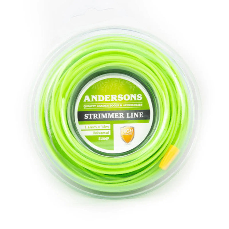 Strimmer Line, 1.6mm x 15m - Pack of 10