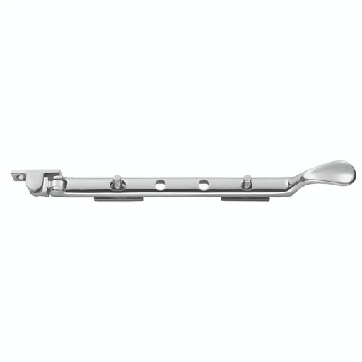 300Mm Victorian Casement Stay - Polished Chrome 300mm
