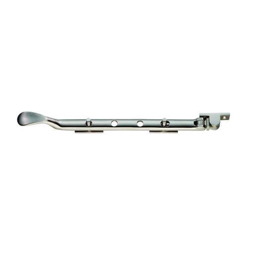 264Mm Victorian Casement Stay - Satin Nickel 270mm