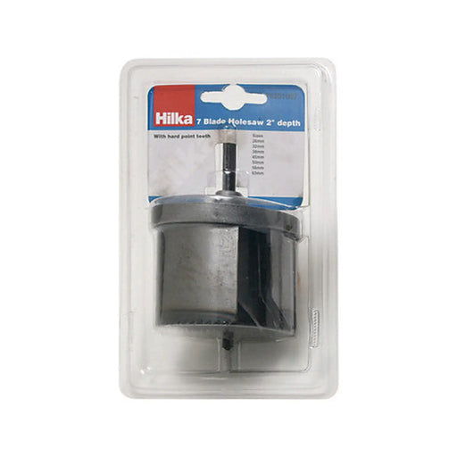 Holesaw Set, 7pc, 50mm - Pack of 5