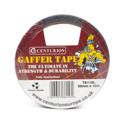 Black Gaffer Tape 50mm x 10m Roll - Pack of 6