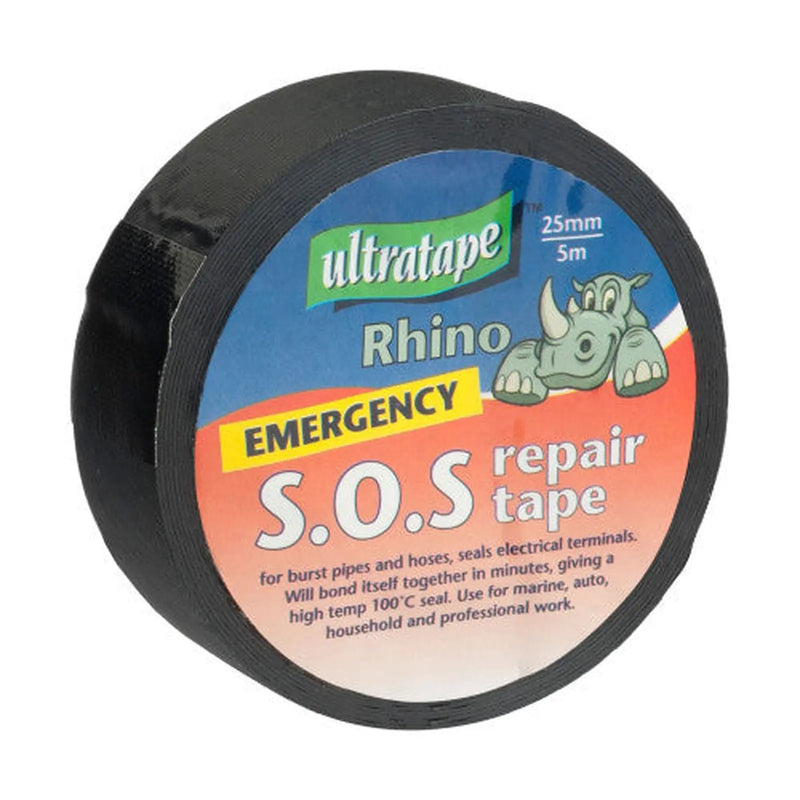 SOS Repair Tape 25mm x 5m Roll - Pack of 6