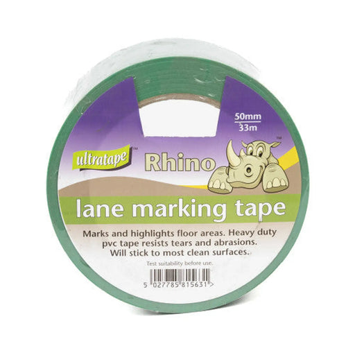 Lane Marking Tape - Green - 50mm x 33m - Min Order 2
