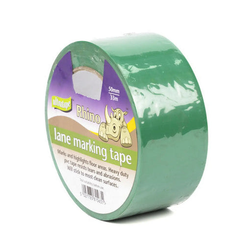 Lane Marking Tape - Green - 50mm x 33m - Min Order 2