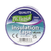 PVC Purple Tape, 19mm x 33m - Min Order 6