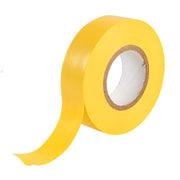 19mm x 33m Yellow PVC Tape - Pack of 6