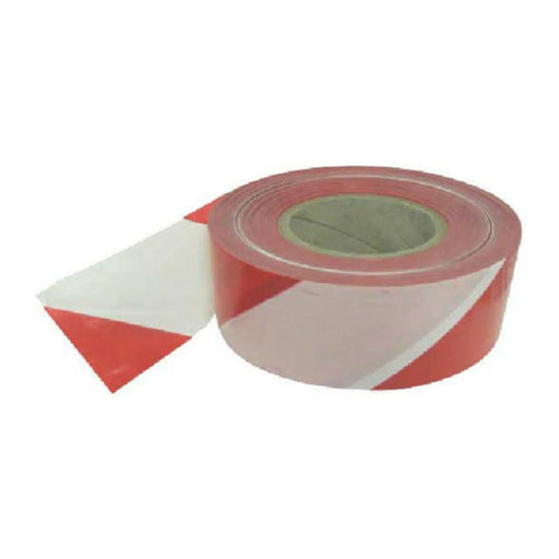 Barrier Tape - Red/White - 70mm x 500m - Pack of 10