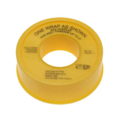 12mm x 5m Gas PTFE Tape - Pack of 5