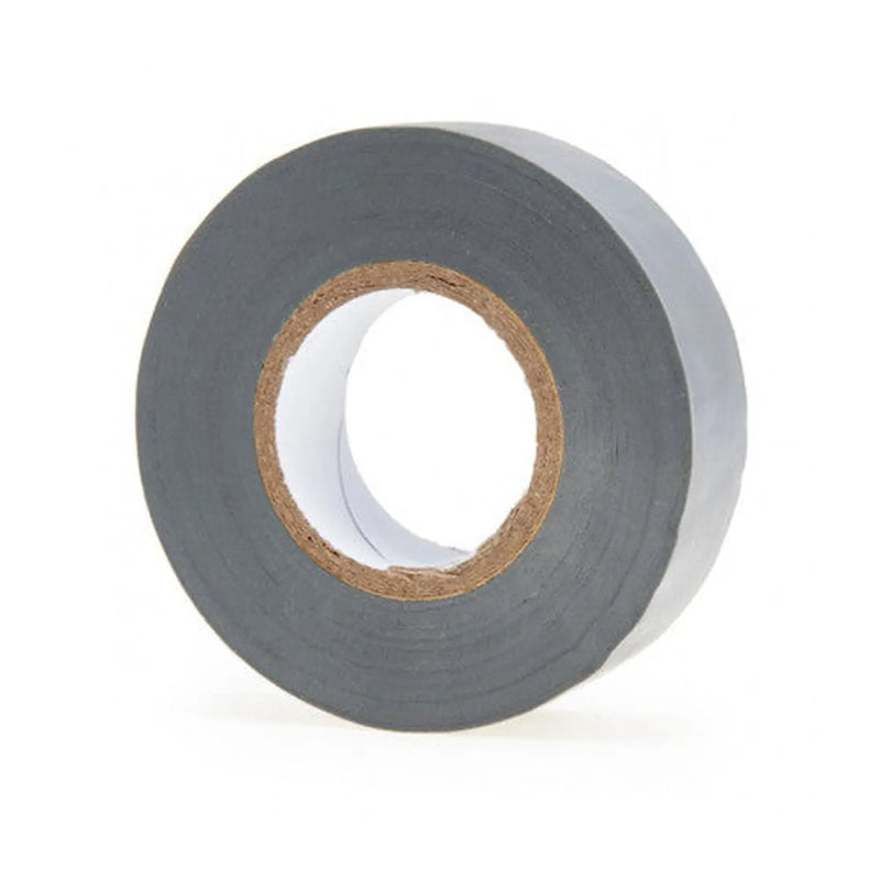 19mm x 20m Grey PVC Tape - Pack of 10